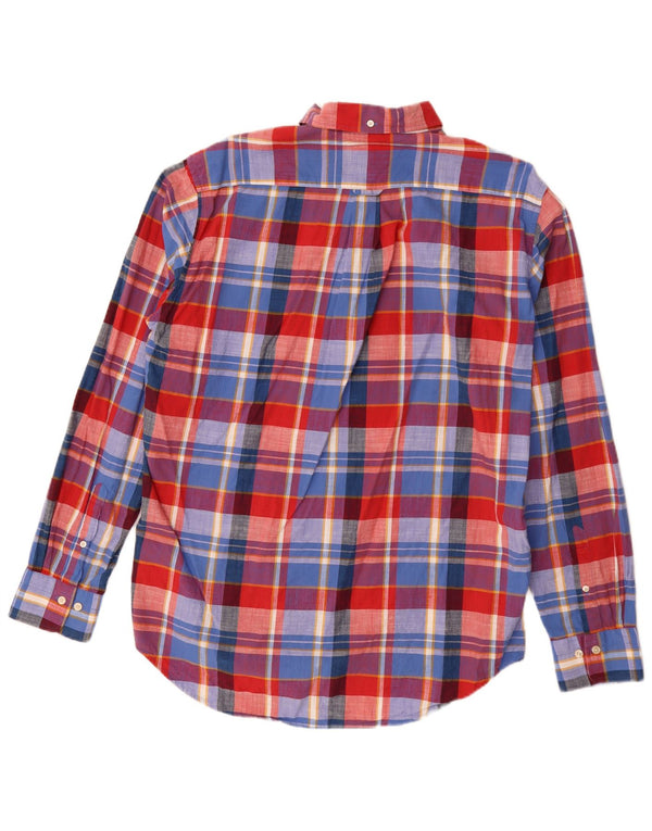 Gant Mens Regular Fit Shirt Size 41/42 16 1/2 Large Multicoloured Check