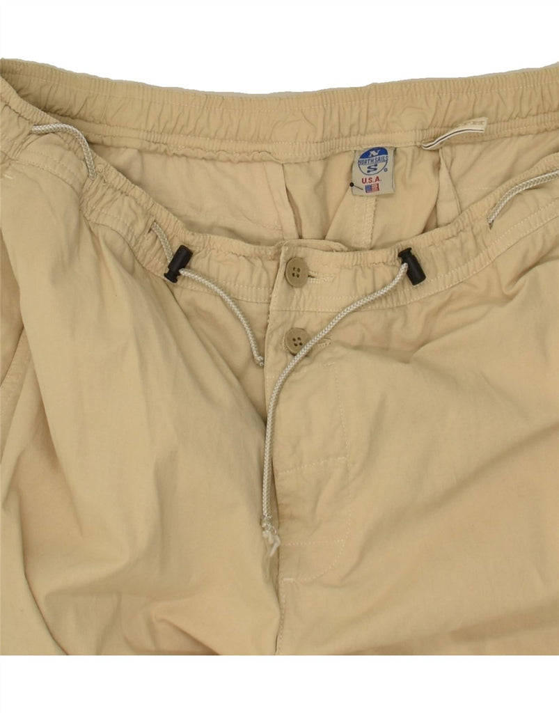 NORTH SAILS Mens Straight Cargo Trousers W40 L29  Beige Cotton Vintage North Sails and Second-Hand North Sails from Messina Hembry 