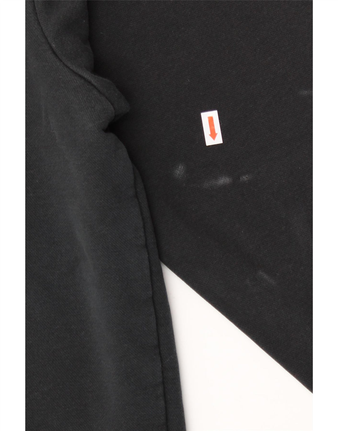 NIKE Mens Graphic Sweatshirt Jumper XS Black Cotton