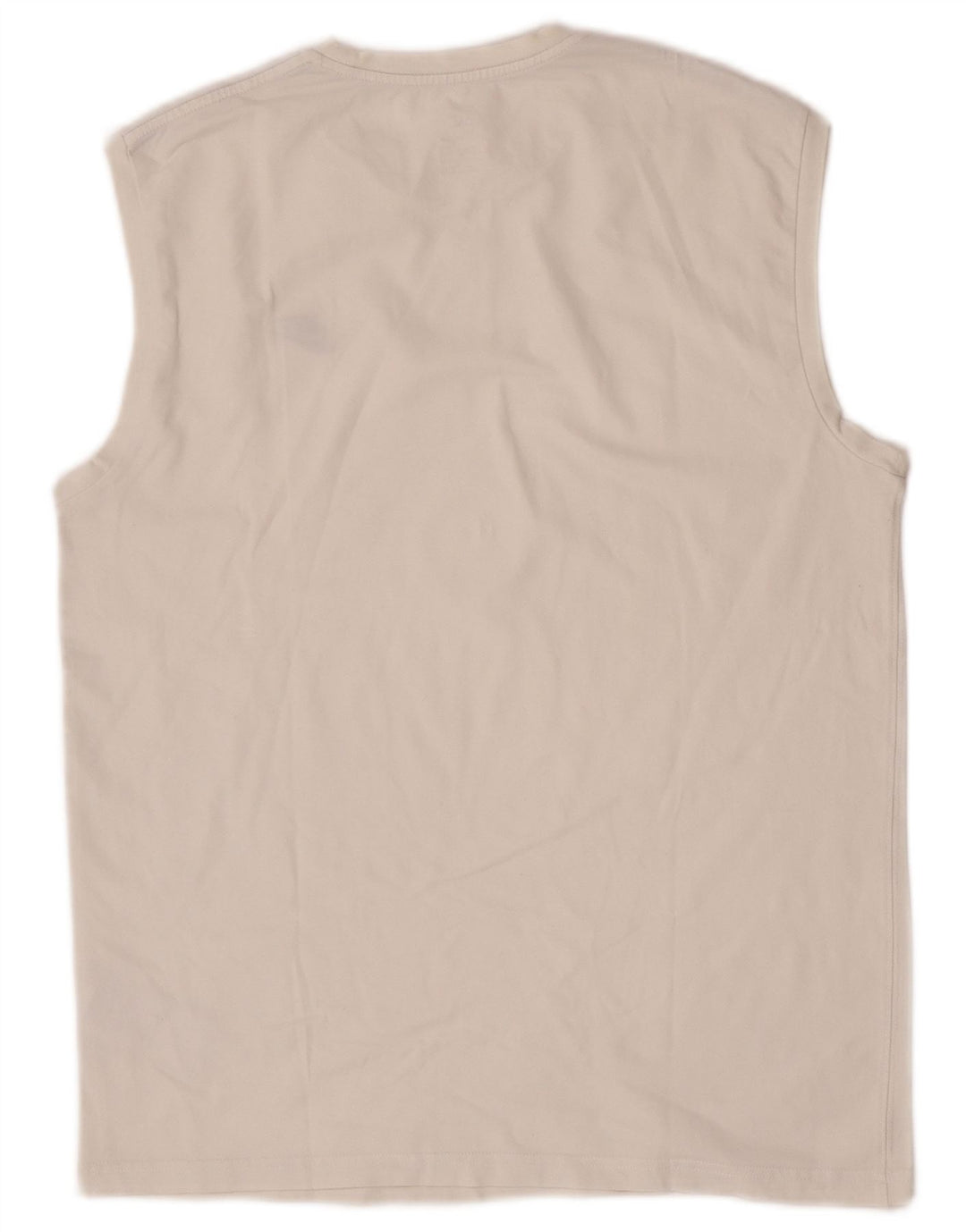 Nike Mens Vest Top UK 42/44 Large White Cotton