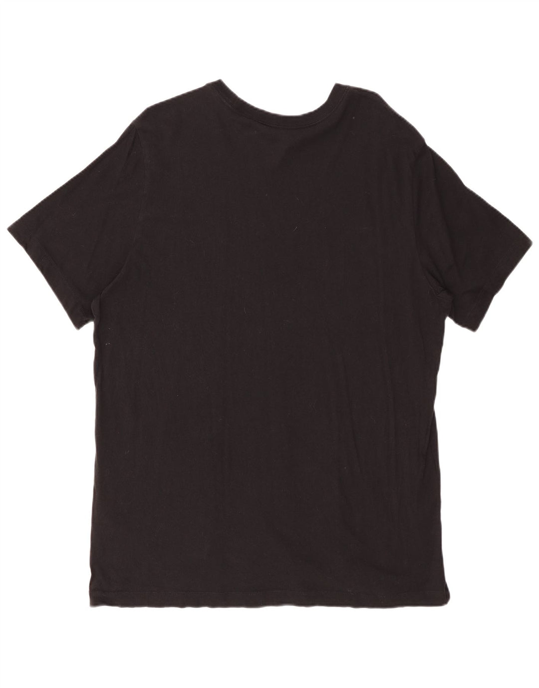 NIKE Mens T-Shirt Top XL Black Cotton