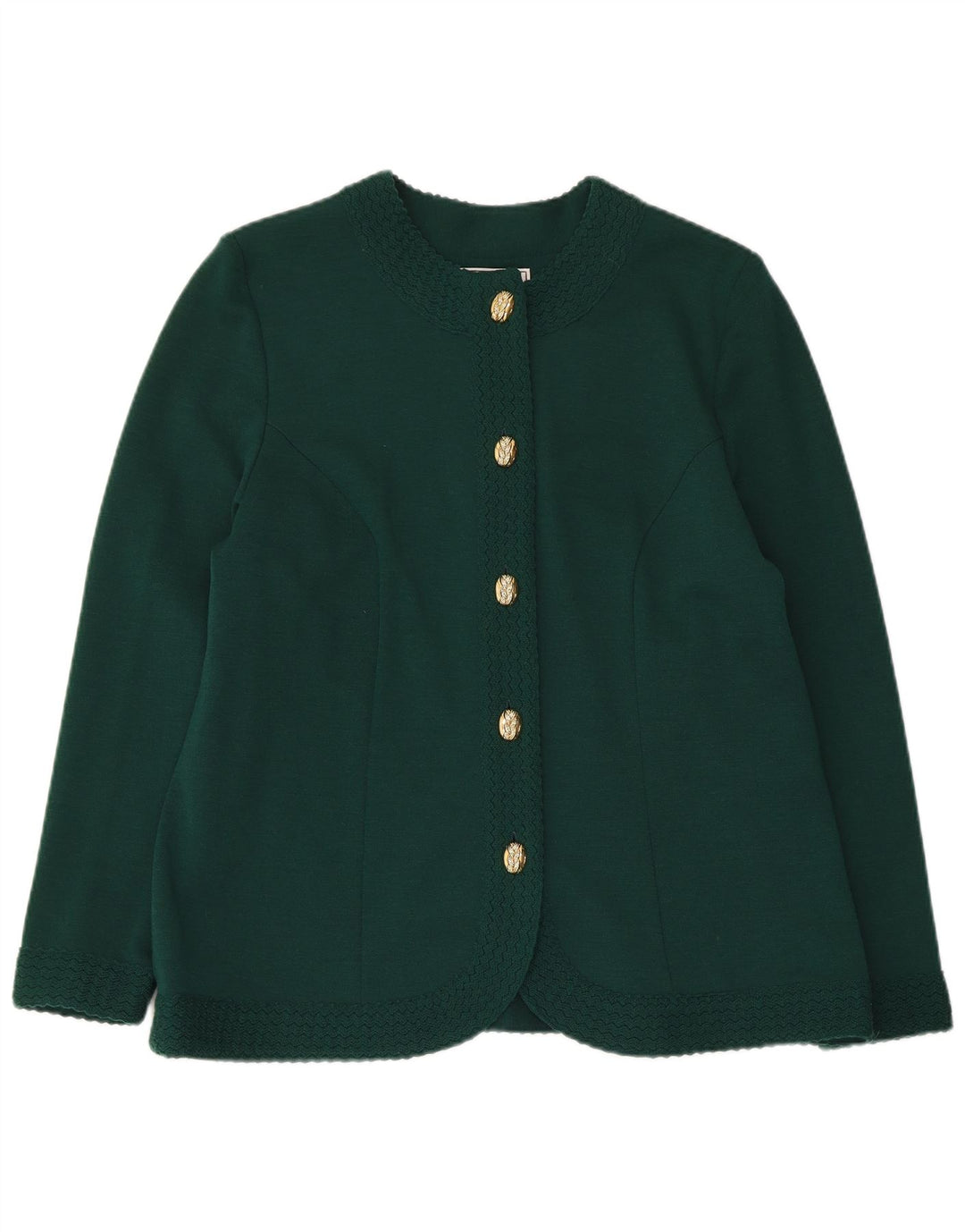 Domina Womens Cardigan Sweater IT 52 2XL Green Wool