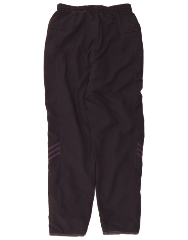 Adidas Womens Tracksuit Trousers UK 10 Small  Navy Blue Polyester