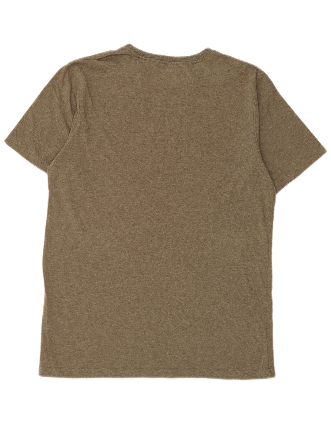 Animal Mens Graphic T-Shirt Top Medium Khaki Cotton