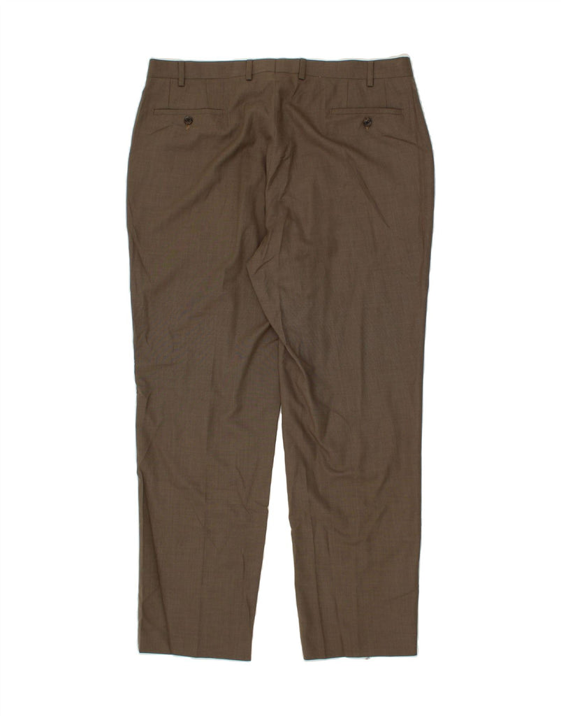 MICHAEL KORS Mens Straight Suit Trousers W40 L32 Beige Polyester Vintage Michael Kors and Second-Hand Michael Kors from Messina Hembry 