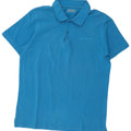 Lotto Mens Polo Shirt Large Blue Cotton
