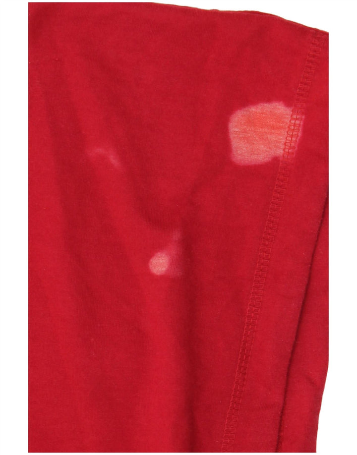 Marks & Spencer Mens Autograph Zip Hoodie Sweater XL Red Polyester