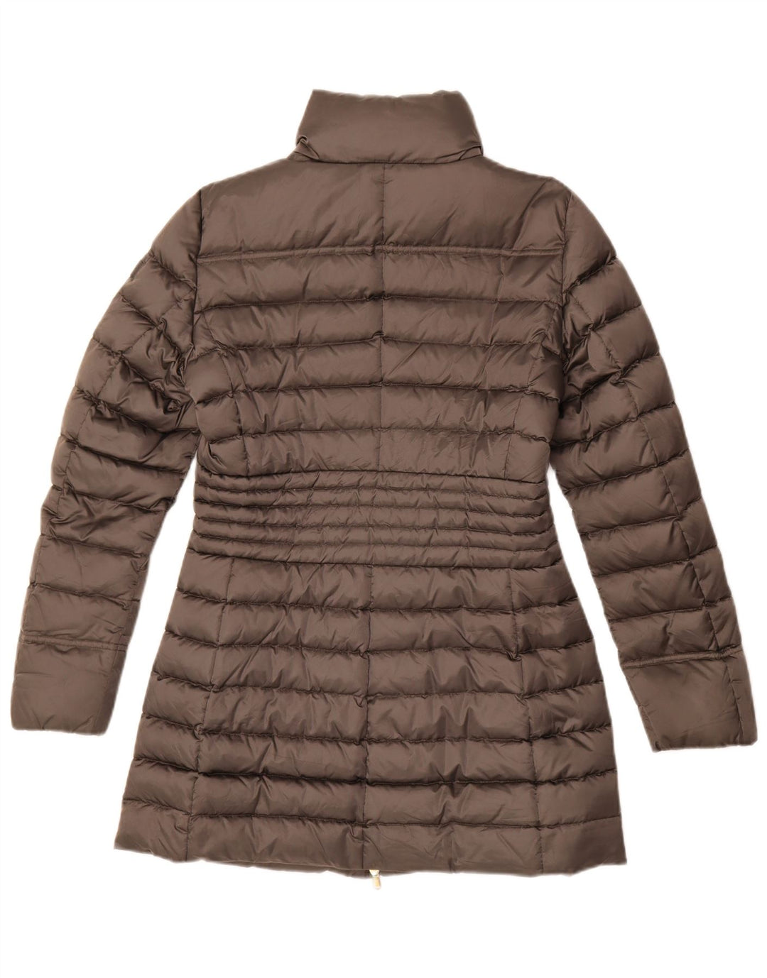 PEUTEREY Womens Padded Coat UK 14 Medium Grey Polyamide