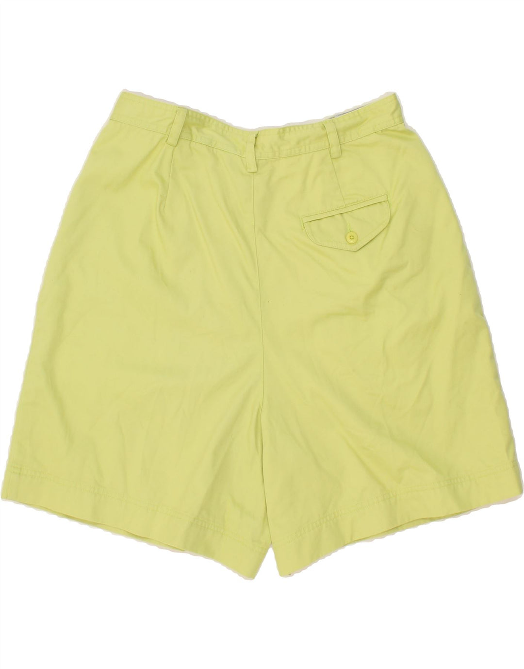 LIZ CLAIBORNE Womens Pegged Casual Shorts W32 Medium Yellow Vintage Liz Claiborne and Second-Hand Liz Claiborne from Messina Hembry 