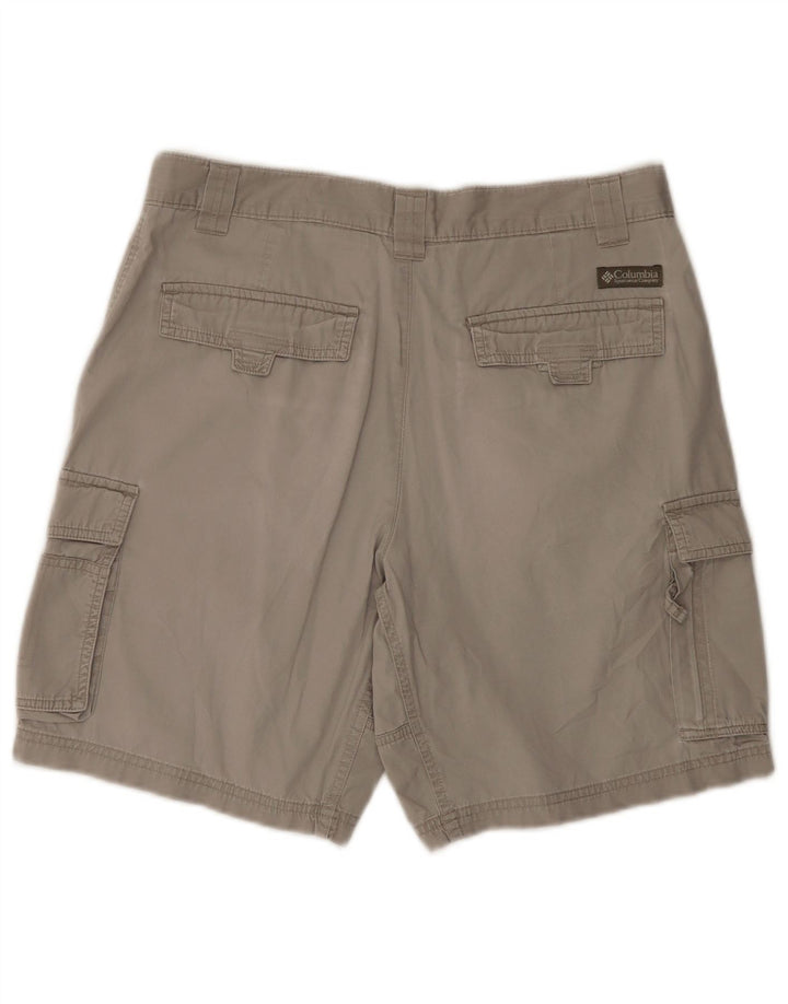 Columbia Mens Cargo Shorts W30 Medium Grey Cotton
