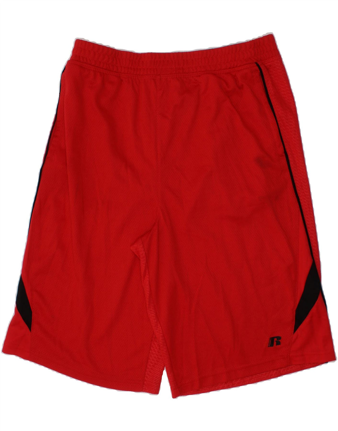RUSSELL ATHLETIC Boys Sport Shorts 14-15 Years XL Red Polyester Vintage Russell Athletic and Second-Hand Russell Athletic from Messina Hembry 