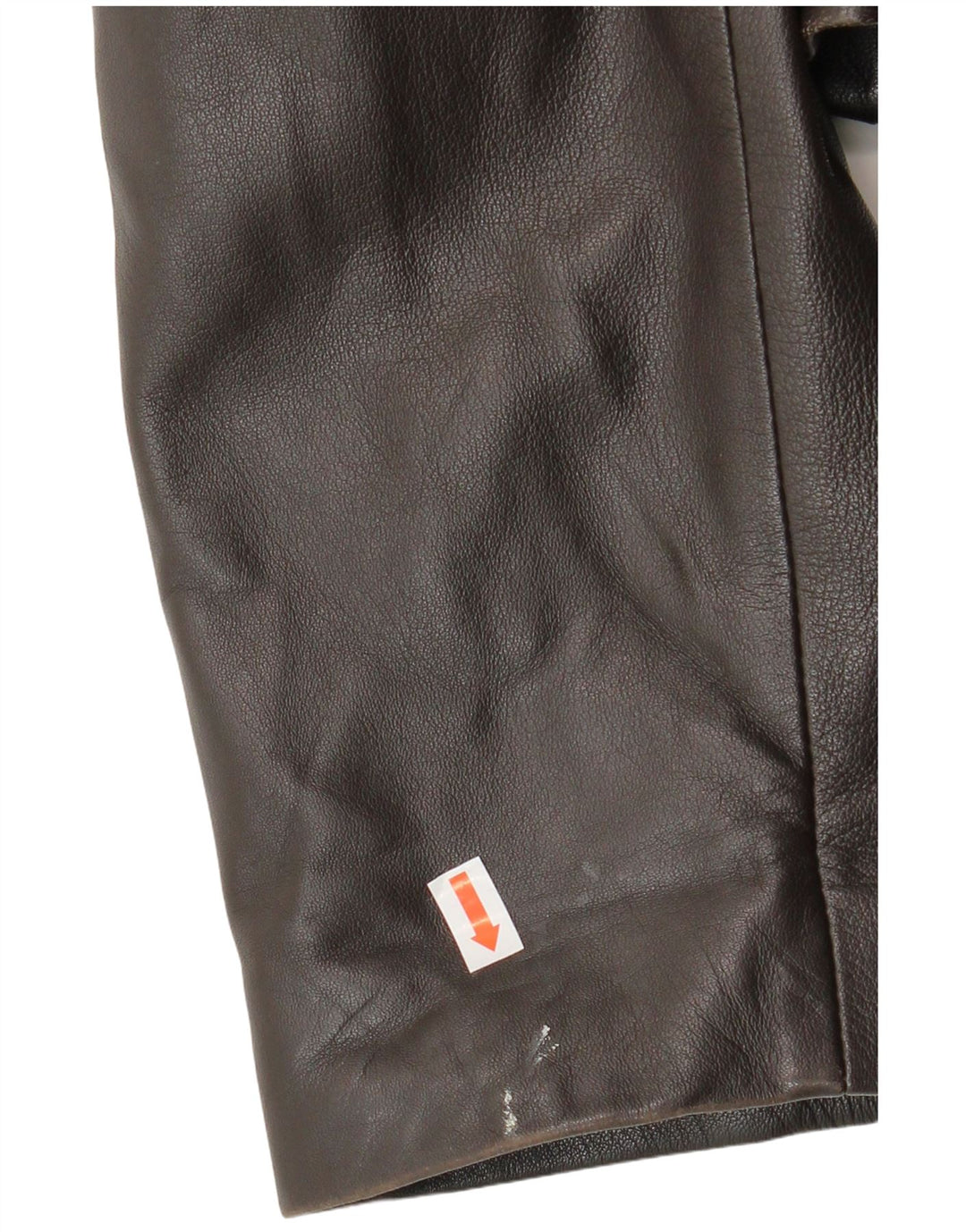 Jobis Womens Leather Jacket UK 14 Medium Brown