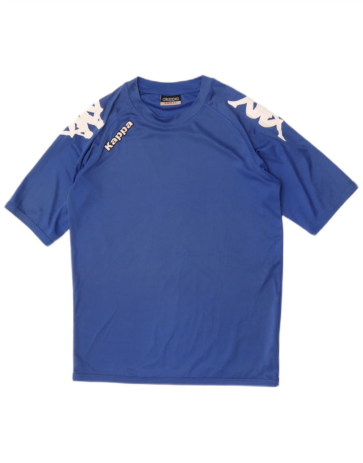 Kappa Mens Graphic T-Shirt Top Small Blue