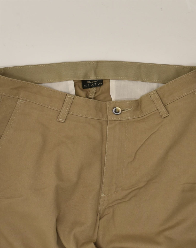 WRANGLER Mens Straight Chino Trousers W30 L34 Brown Cotton | Vintage Wrangler | Thrift | Second-Hand Wrangler | Used Clothing | Messina Hembry 