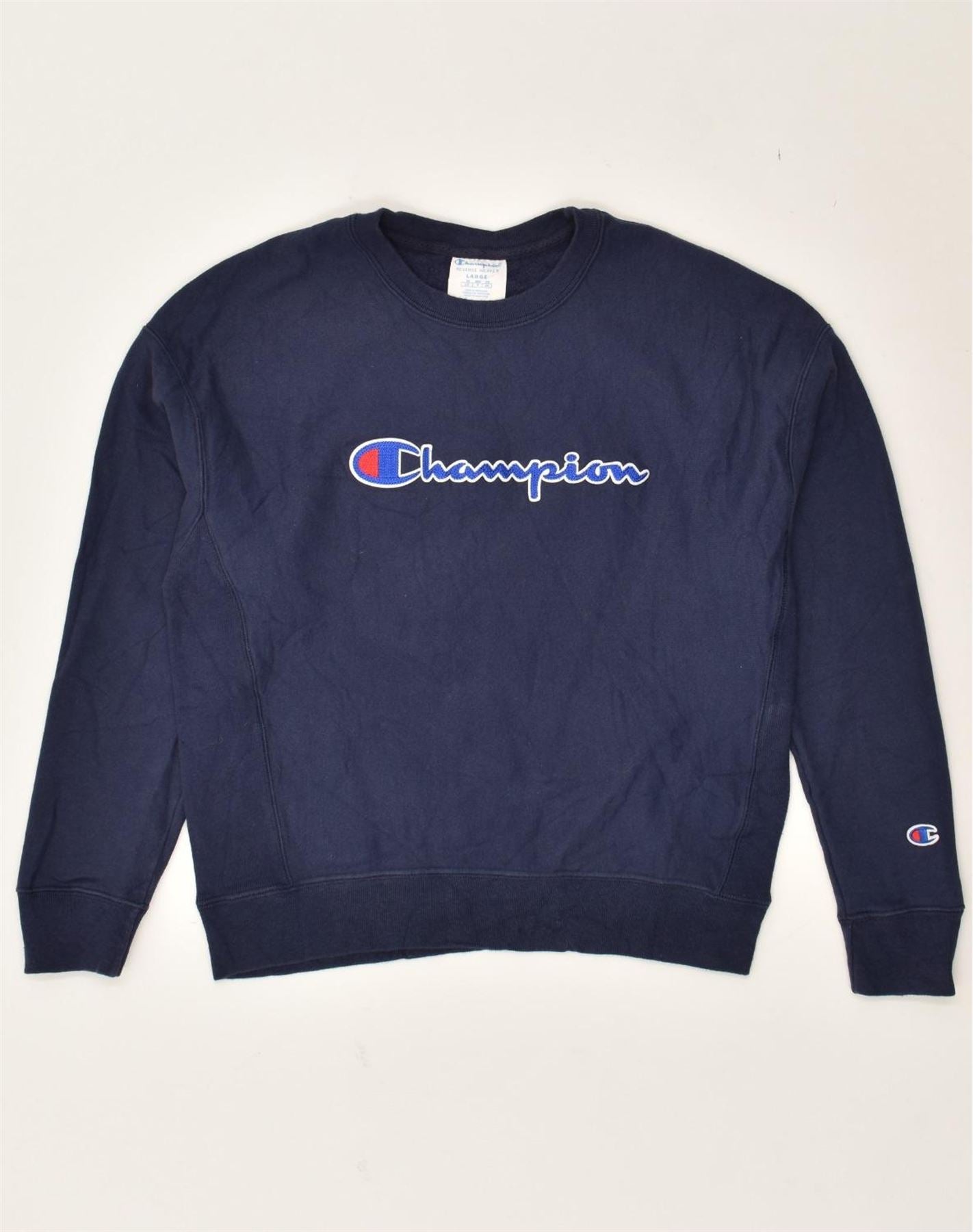 Vintage Champion Crewneck Sweatshirt All Blue Champion