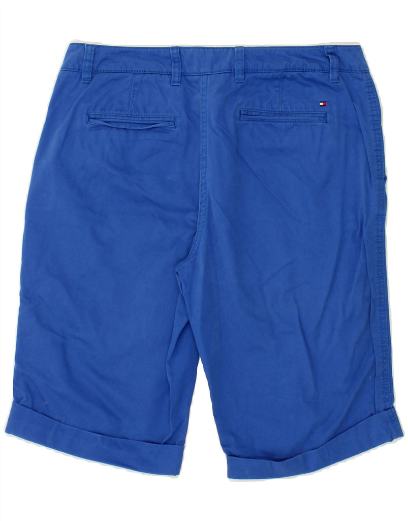 TOMMY HILFIGER Womens Chino Shorts US 8 Medium W30  Blue Cotton Vintage Tommy Hilfiger and Second-Hand Tommy Hilfiger from Messina Hembry 