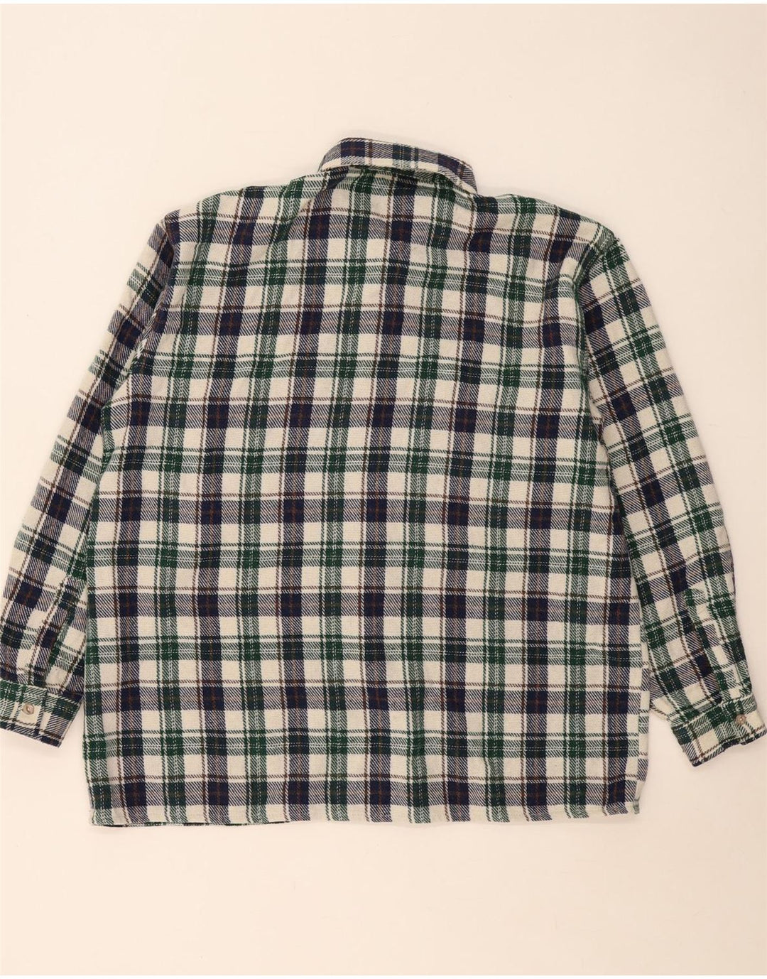 Vintage Mens Flannel Shirt XL Multicoloured Check