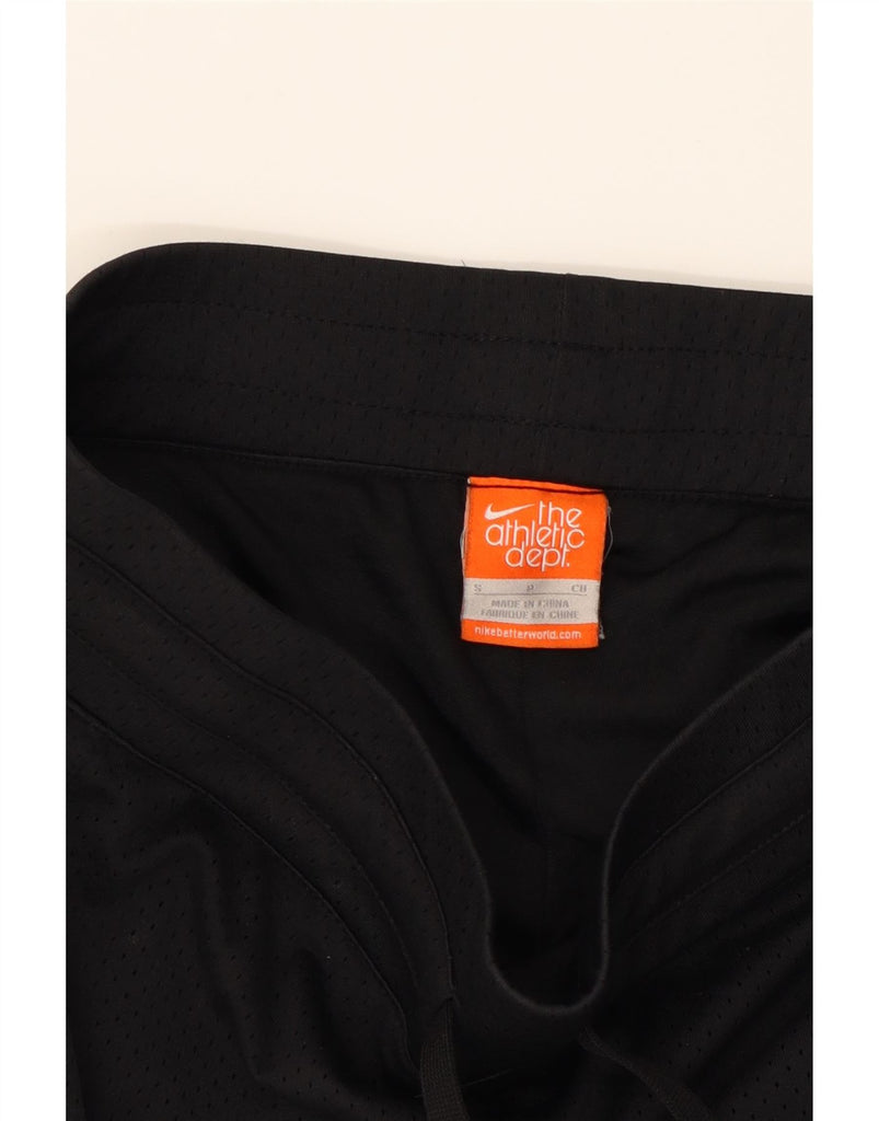 NIKE Womens Tracksuit Trousers UK 10 Small  Black Polyester Vintage Nike and Second-Hand Nike from Messina Hembry 
