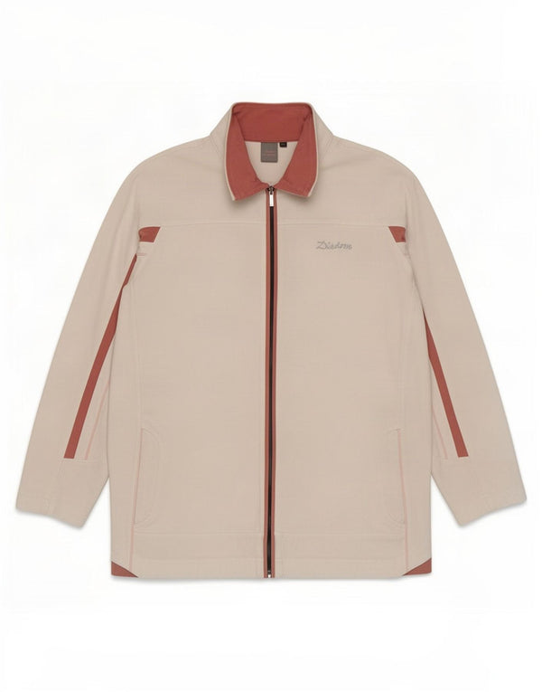 Diadora Womens Tracksuit Top Jacket UK 18 XL White Cotton