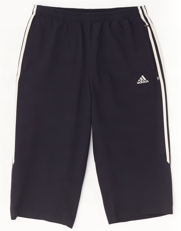 Adidas Mens Bermuda Sport Shorts Large Navy Blue