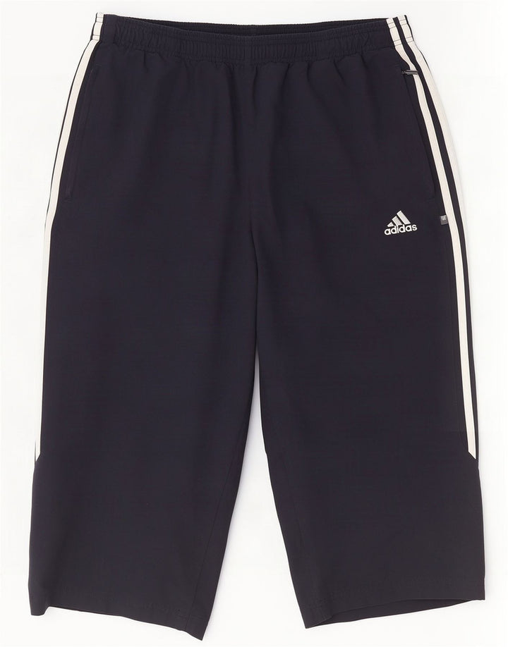 Adidas Mens Bermuda Sport Shorts Large Navy Blue