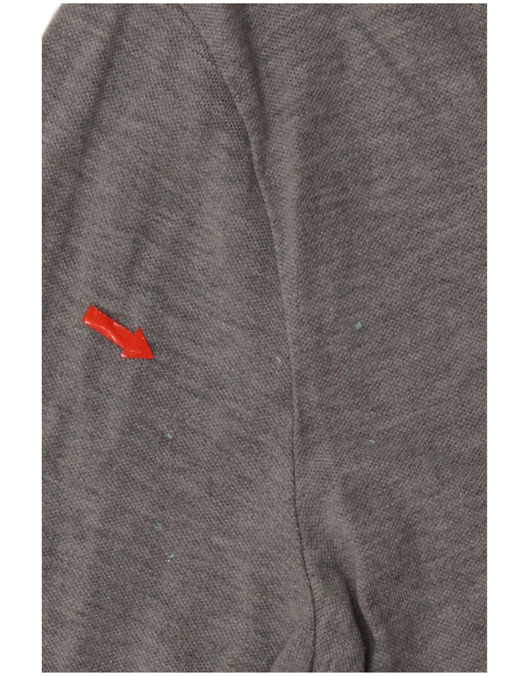 Nike Mens Polo Shirt XL Grey Flecked Cotton