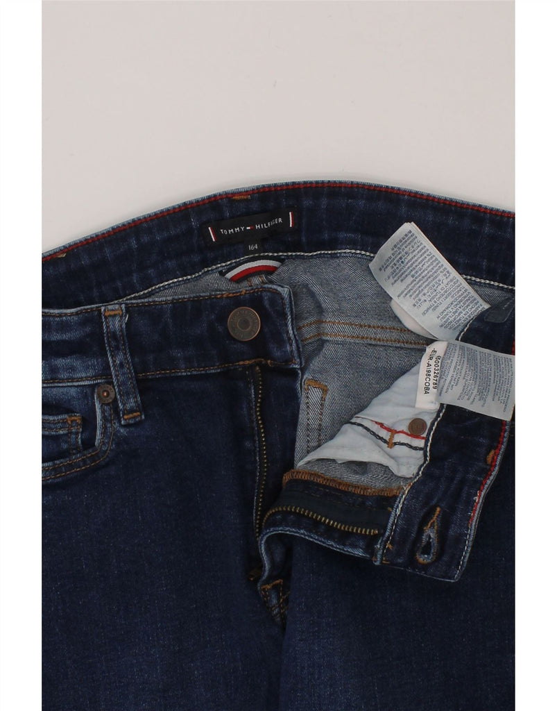 TOMMY HILFIGER Boys Skinny Jeans 13-14 Years W28 L29 Blue Cotton Vintage Tommy Hilfiger and Second-Hand Tommy Hilfiger from Messina Hembry 
