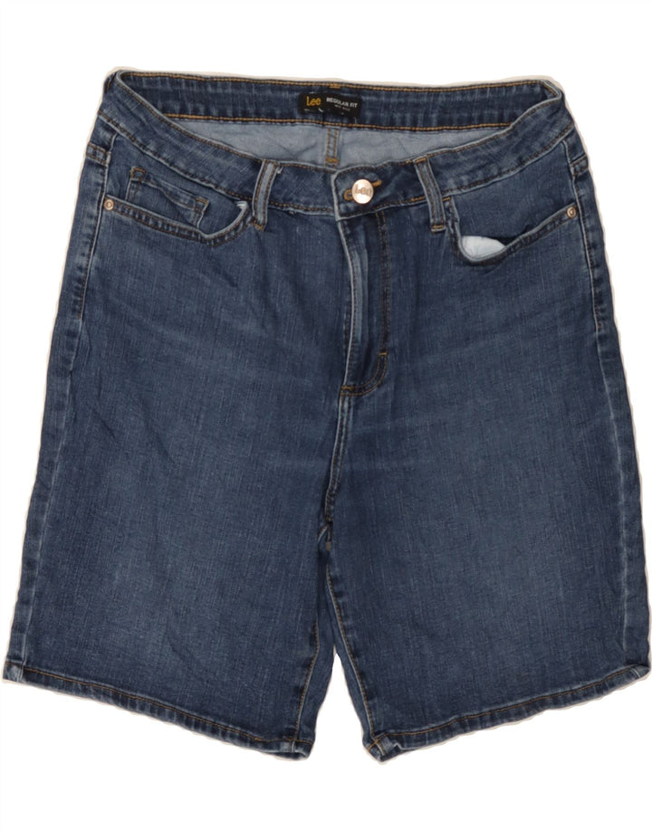 LEE Womens Regular Fit Denim Shorts US 14 XL W34  Blue Cotton Vintage Lee and Second-Hand Lee from Messina Hembry 