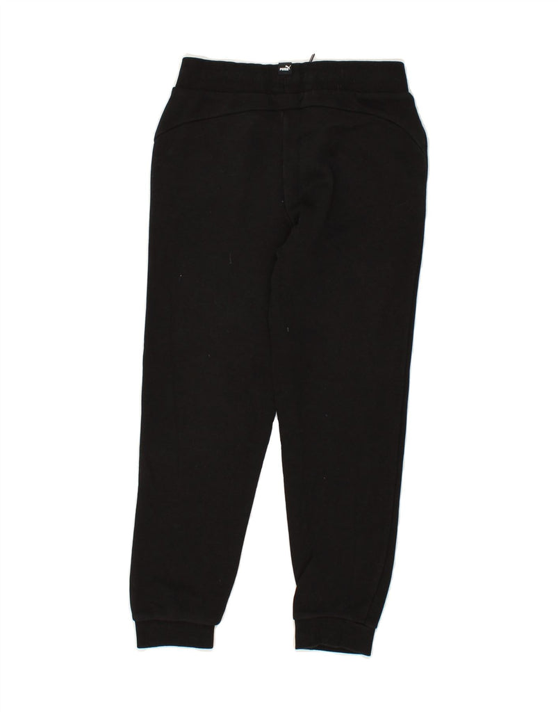 PUMA Girls Tracksuit Trousers Joggers 7-8 Years Black | Vintage Puma | Thrift | Second-Hand Puma | Used Clothing | Messina Hembry 