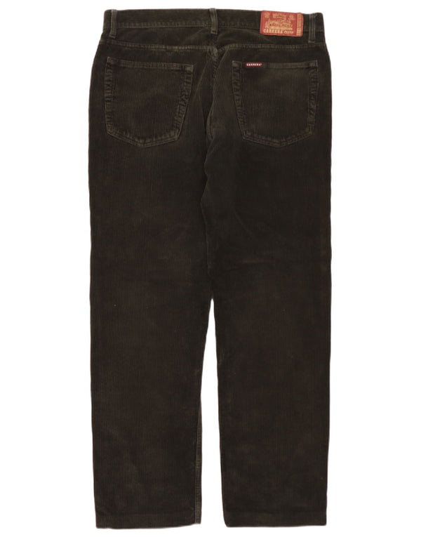Carrera Mens 700 Regular Fit Corduroy Trousers IT 52 XL W36 L30 Green