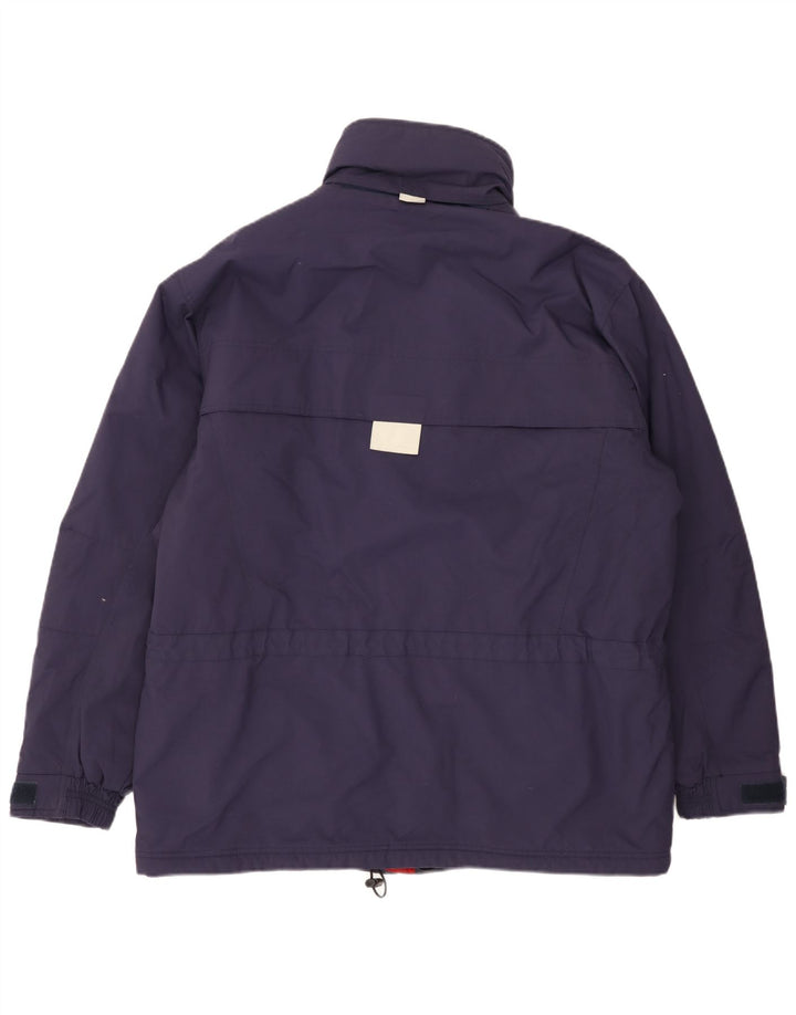 Reusch Mens Windbreaker Jacket UK 40 Large Navy Blue Polyamide
