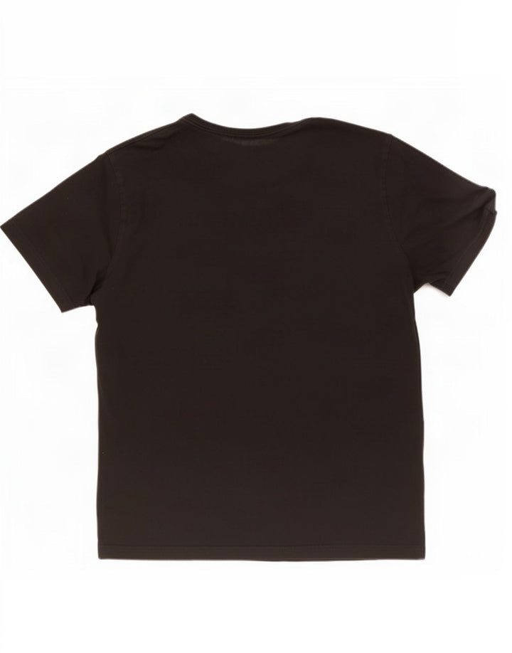 Puma Mens T-Shirt Top Large Black Cotton