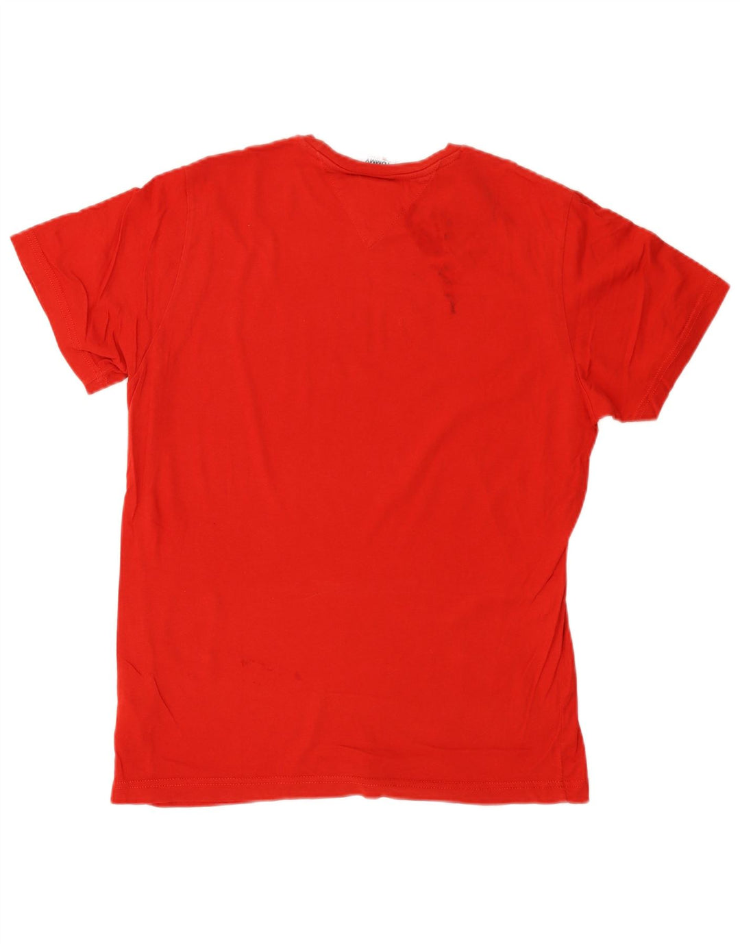 TOMMY HILFIGER Mens Graphic T-Shirt Top Small Red Cotton