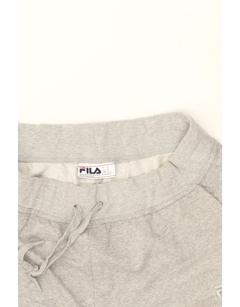 FILA Womens Tracksuit Trousers Joggers UK 18 XL Grey Cotton | Vintage Fila | Thrift | Second-Hand Fila | Used Clothing | Messina Hembry 