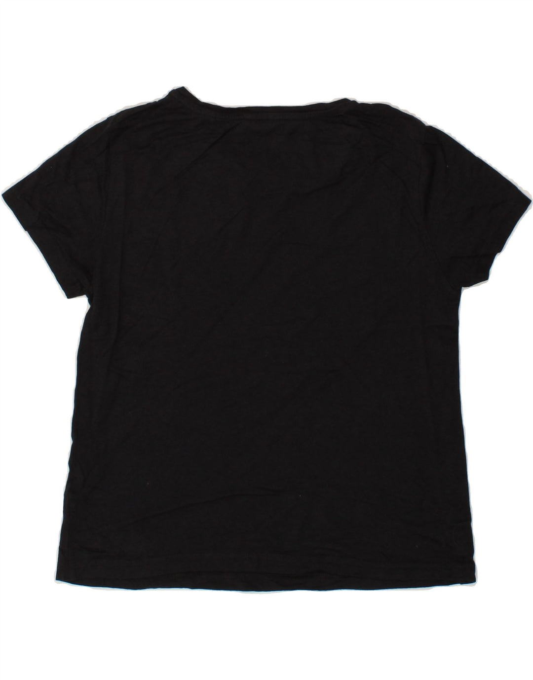 JACK WILLS Womens T-Shirt Top UK 8 Small Black Modal Vintage Jack Wills and Second-Hand Jack Wills from Messina Hembry 