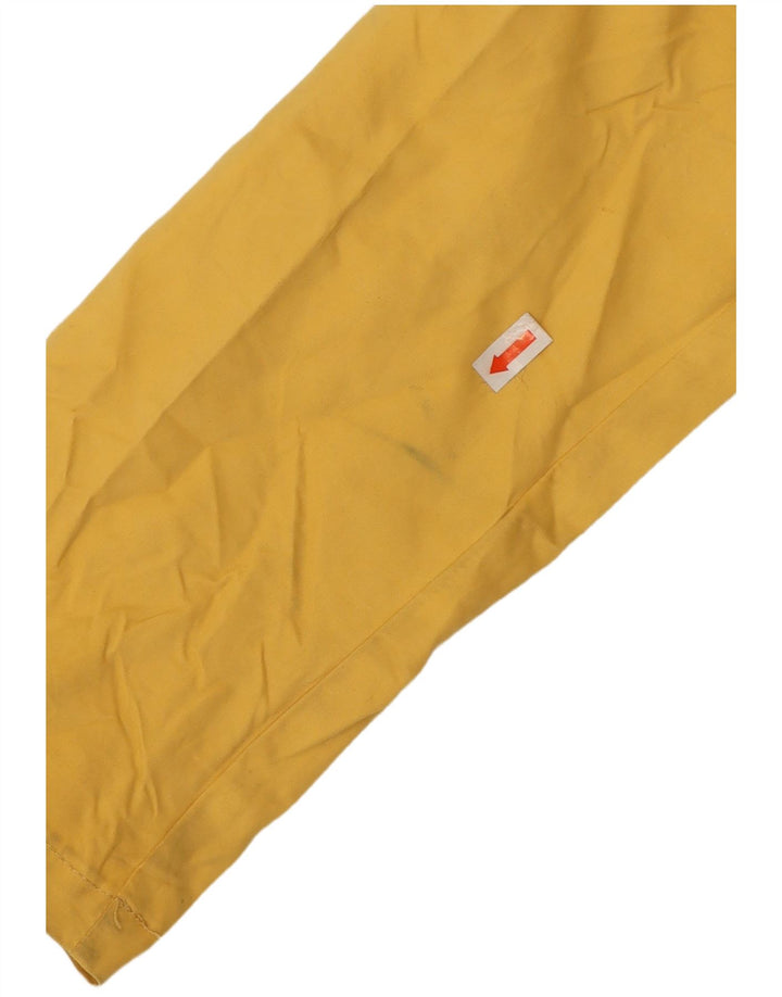 Fat Face Womens Hooded Utility Jacket UK 12 Medium Yellow Polyester