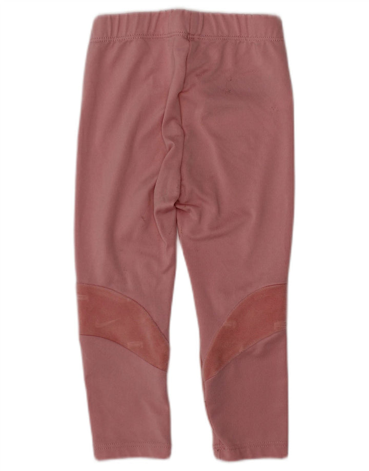NIKE Baby Girls Graphic Leggings 12-18 Months  Pink Polyester