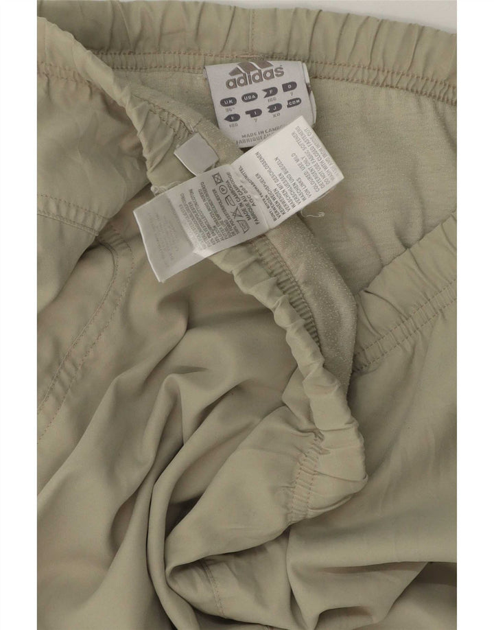 Adidas Mens Tracksuit Trousers Large Khaki Polyester
