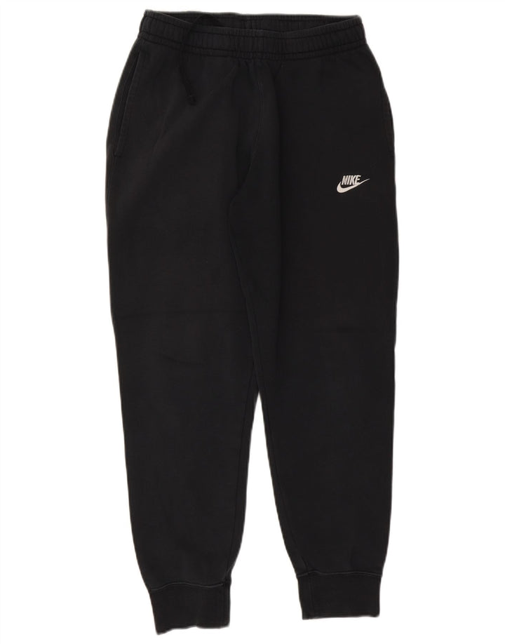 Nike Womens Tracksuit Trousers Joggers UK 10 Small  Black Cotton