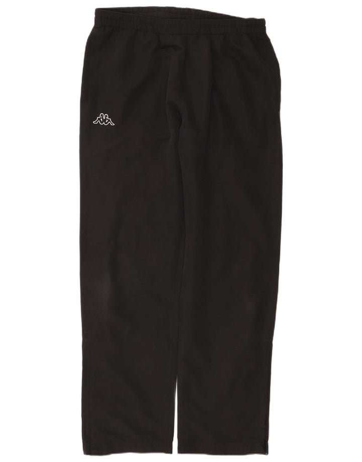 Kappa Mens Tracksuit Trousers Large Black Polyester