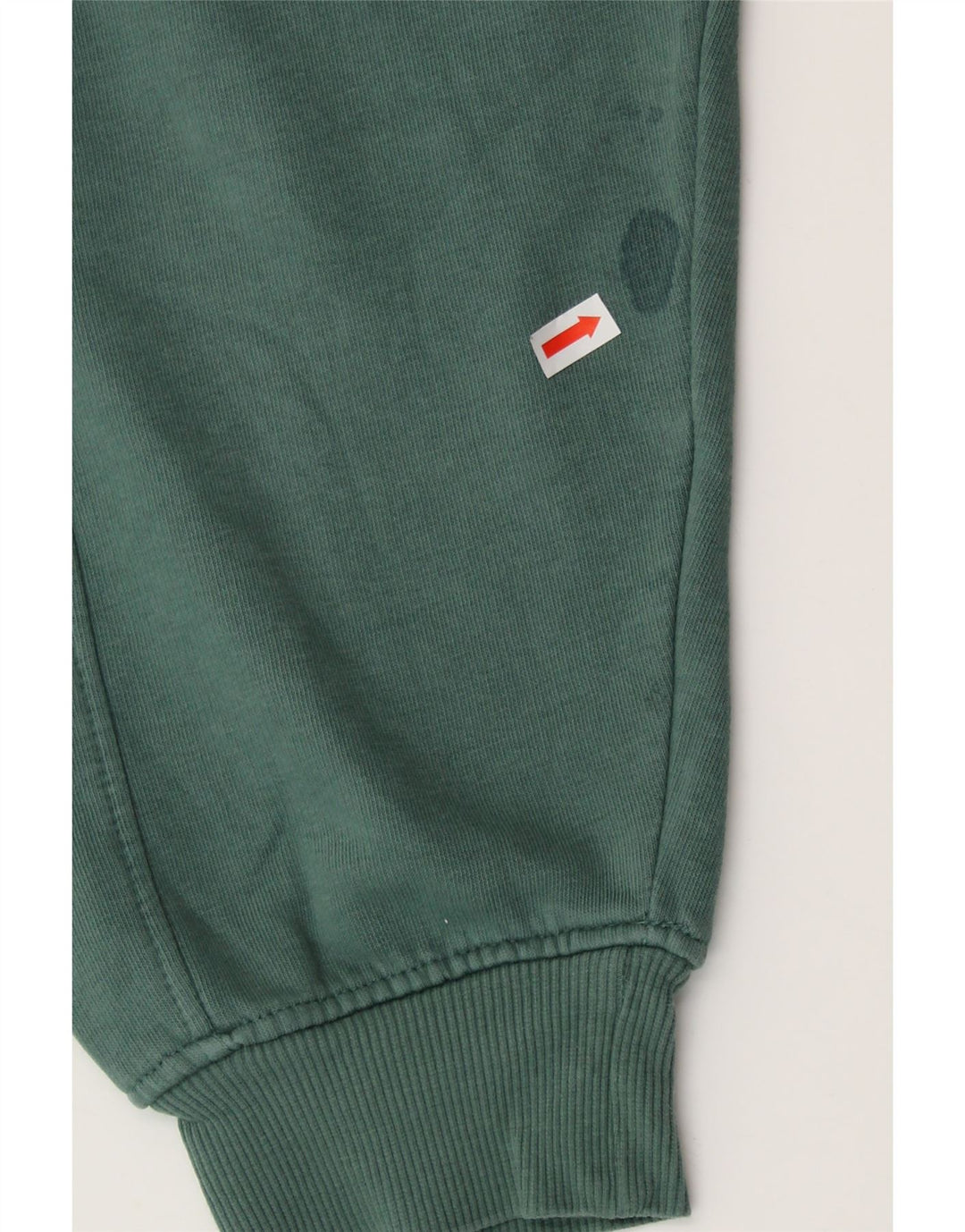 ZARA Womens Crop Sweatshirt Jumper UK 14 Medium Green