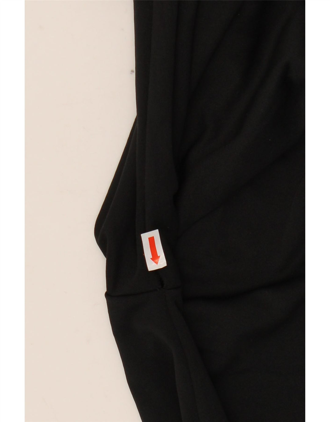 NIKE Womens Dri Fit Zip Neck Pullover Tracksuit Top UK 10 Small Black
