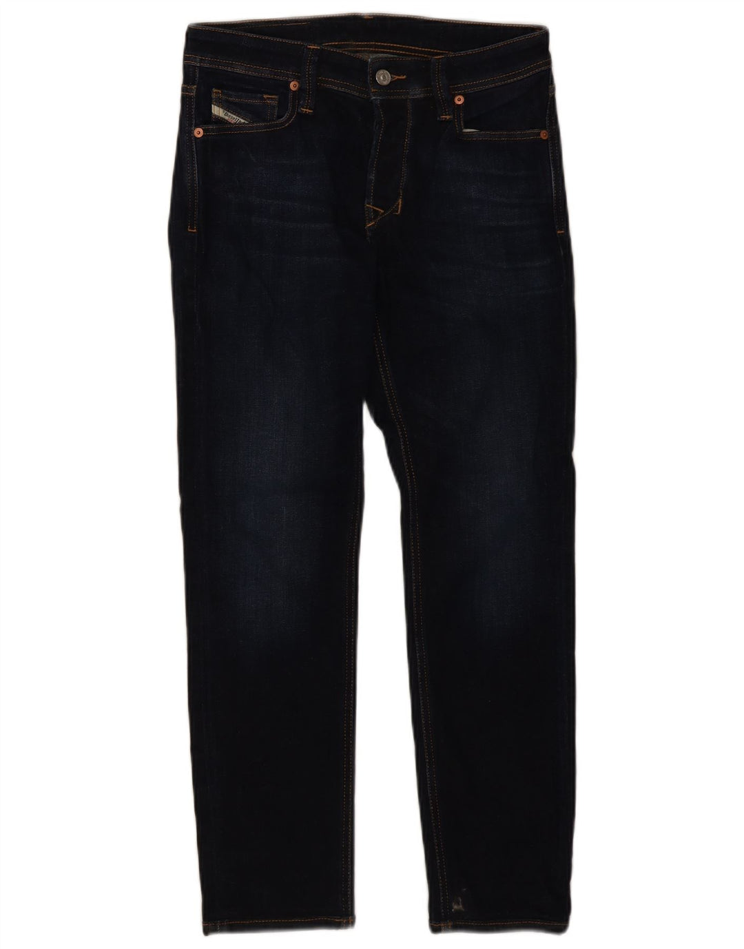 Diesel Womens Straight Jeans W28 L28 Navy Blue