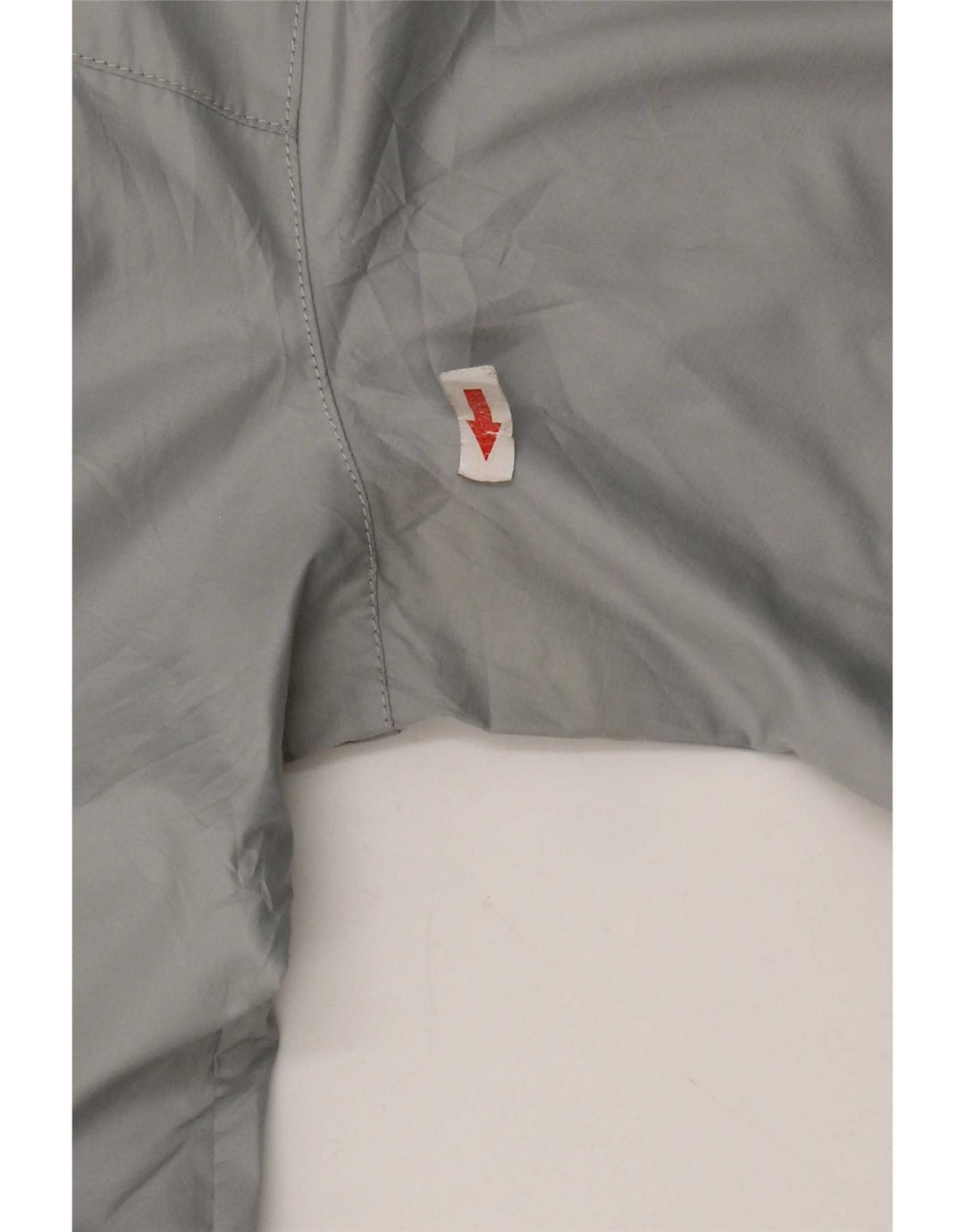 The North Face Mens Hooded Rain Jacket UK 38 Medium Grey Polyester
