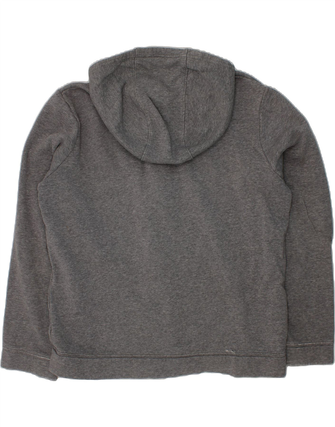 NIKE Boys Zip Hoodie Sweater 13-14 Years Grey Cotton Vintage Nike and Second-Hand Nike from Messina Hembry 