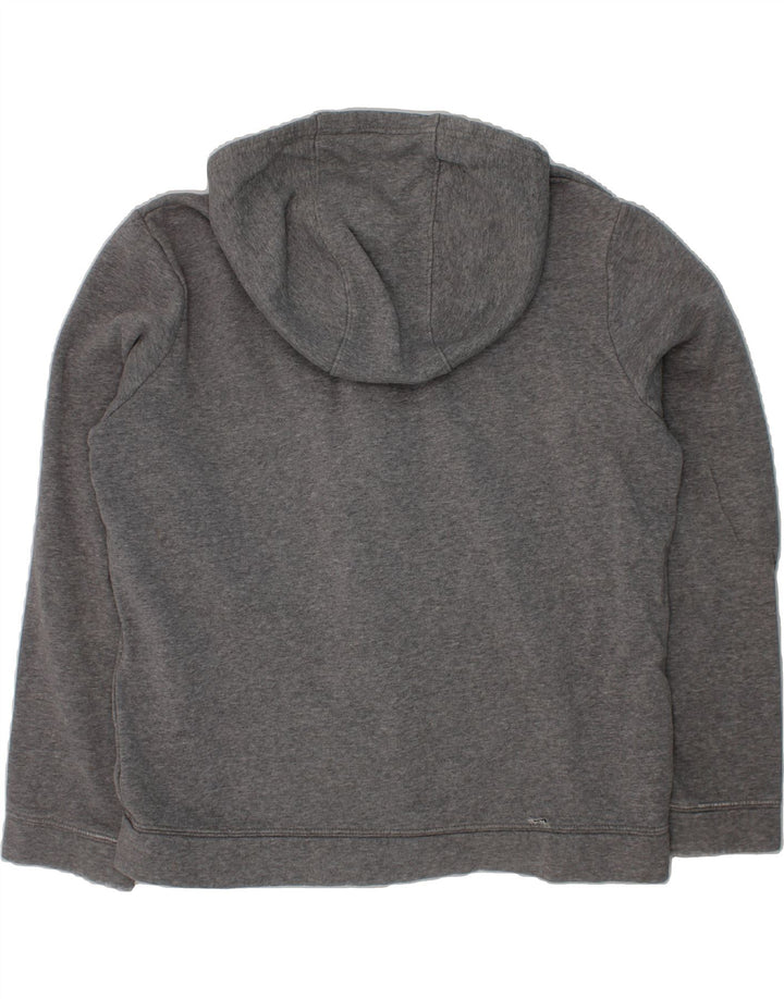 NIKE Boys Zip Hoodie Sweater 13-14 Years Grey Cotton Vintage Nike and Second-Hand Nike from Messina Hembry 