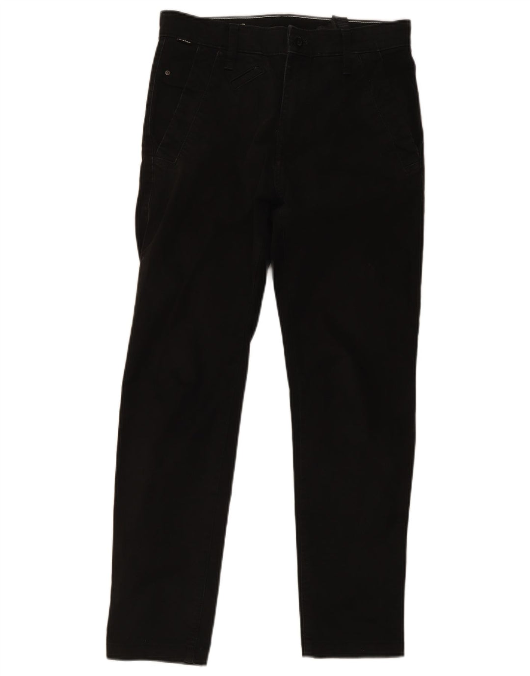 G-Star Mens Slim Chino Trousers W28 L30 Black