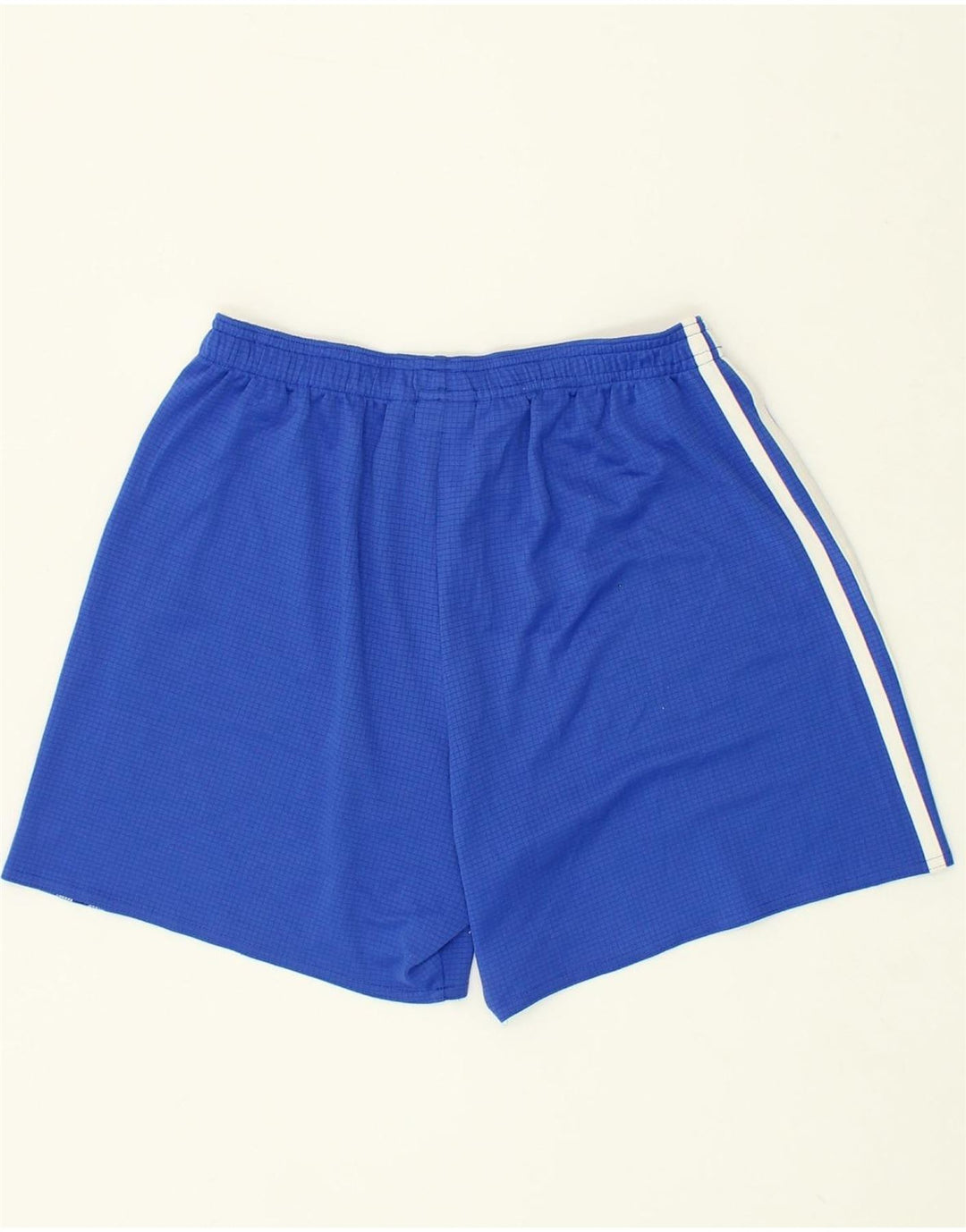 ADIDAS Boys Sport Shorts 13-14 Years Blue Polyester Vintage Adidas and Second-Hand Adidas from Messina Hembry 
