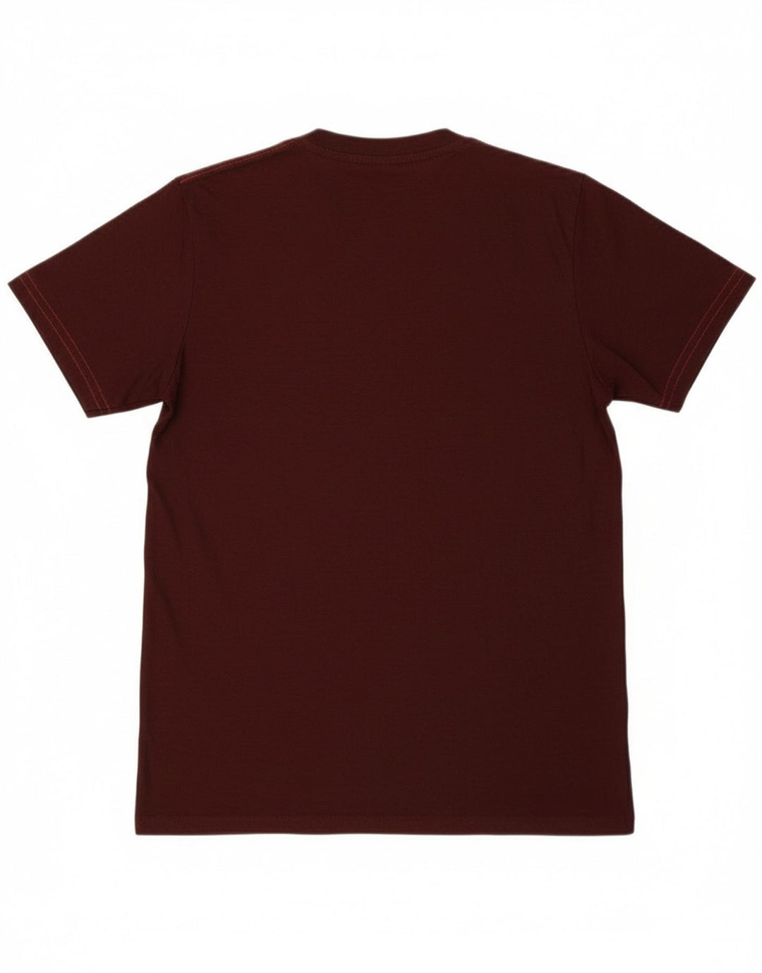 Russell Athletic Boys T-Shirt Top 10-11 Years Large Burgundy Polyester