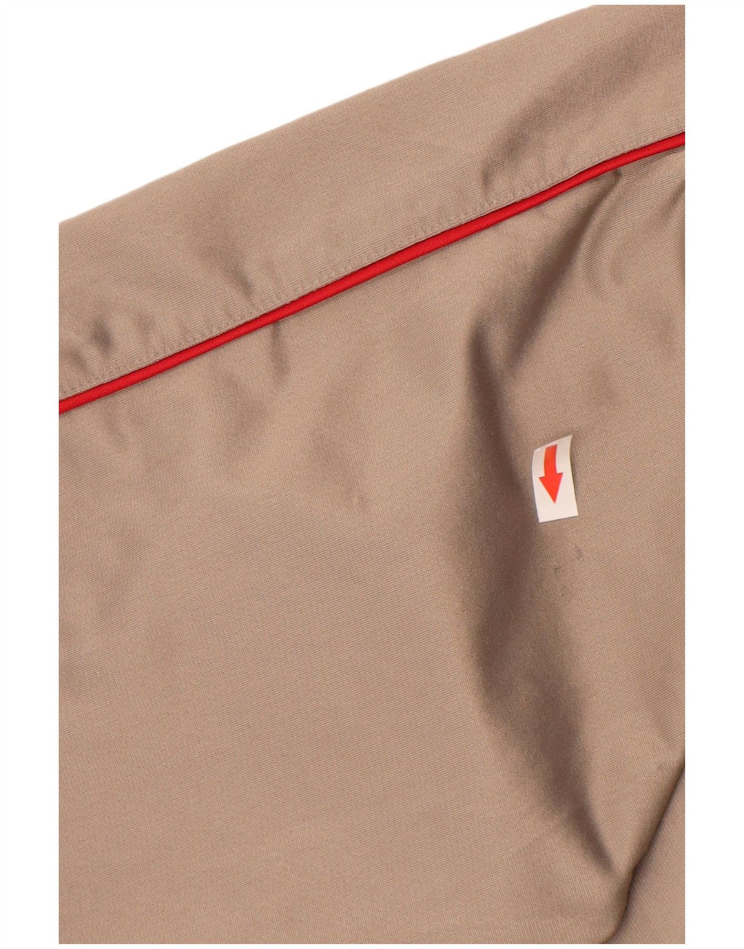 Lotto Mens Tracksuit Top Jacket Large Beige Polyester